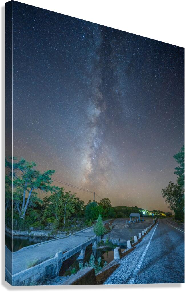 Hunt TX. Canvas Print