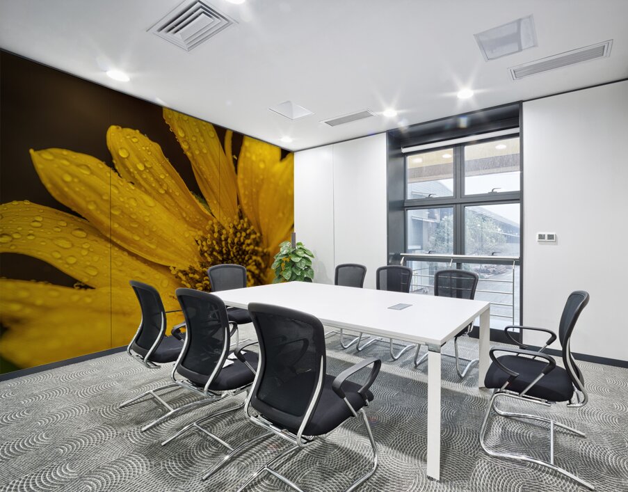 Sunflower Wall Printing